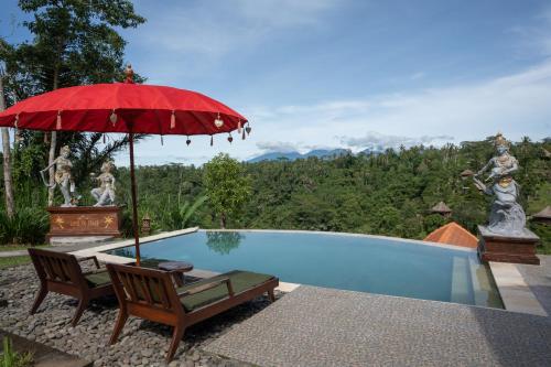 Kolam renang di atau dekat dengan Sebatu Paradise Villa