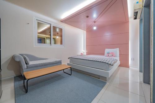 Un lugar para sentarse en Handmade Hotel Zena