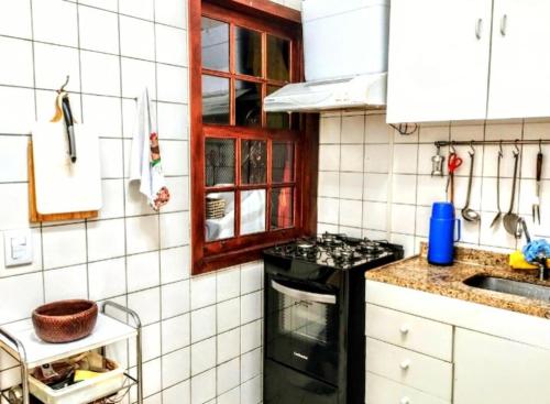 Η κουζίνα ή μικρή κουζίνα στο Casamarela