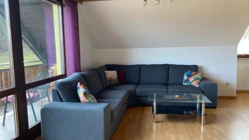 Χώρος καθιστικού στο Ferienwohnung Merz 26