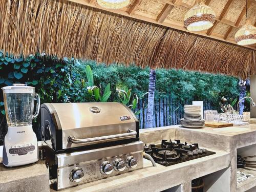 Kaffe- og tefaciliteter på Villa Belimbing Bingin Beach