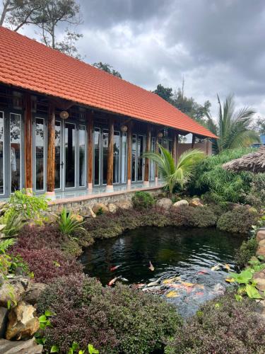 Zahrada ubytování Homestay Bảo Lộc Ngọc Kim