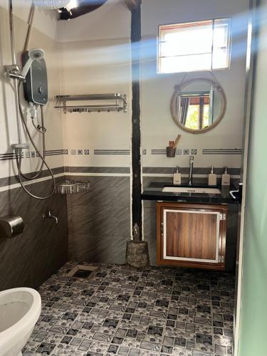 Koupelna v ubytování Homestay Bảo Lộc Ngọc Kim