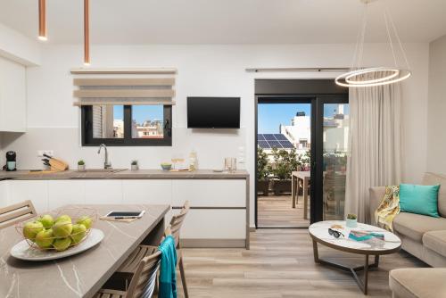 Kuchyňa alebo kuchynka v ubytovaní Aquadia Beach Apartment