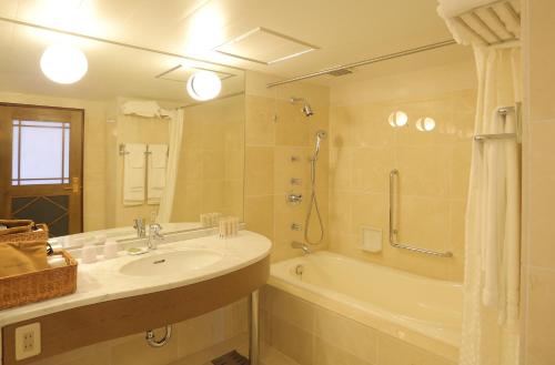 Koupelna v ubytování Kurashiki Kokusai Hotel