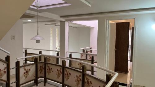 Posezení v ubytování Manjul bungalow