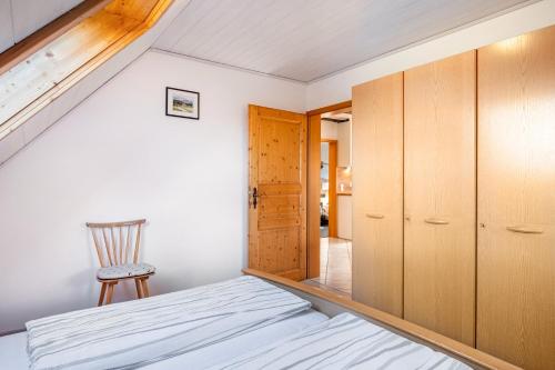 Postel nebo postele na pokoji v ubytování Brosihof
