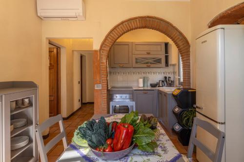 Una cocina o zona de cocina en Podere Bagnoli