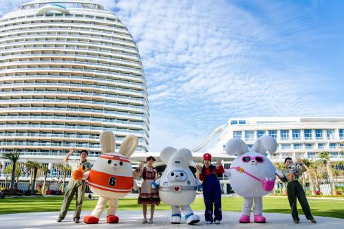 Επισκέπτες που μένουν στο Hainan Sangem Moon Hotel