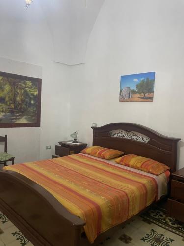 Postel nebo postele na pokoji v ubytování BORGO ANTICO