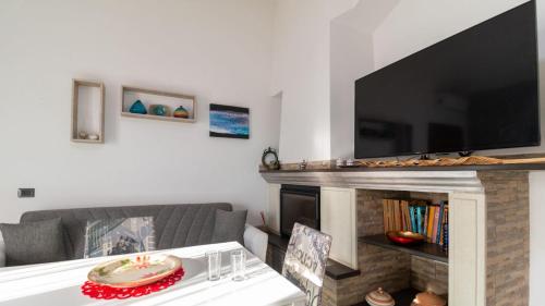 Χώρος καθιστικού στο Mameli Apartment