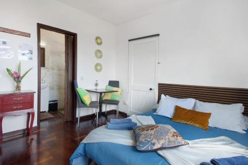 Ένα ή περισσότερα κρεβάτια σε δωμάτιο στο View Apartment Mountain