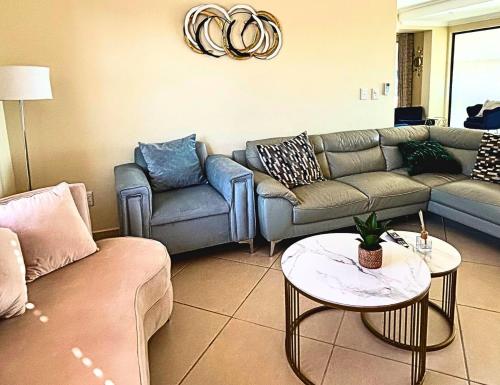 Χώρος καθιστικού στο Lerea Holiday Home