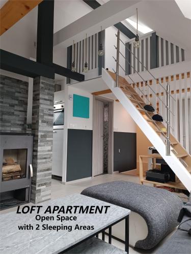 Apartment Loft Pejić - open space loft studio near Bovec, Soča Valley