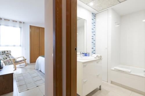 Et badeværelse på Dorm4You Patacona