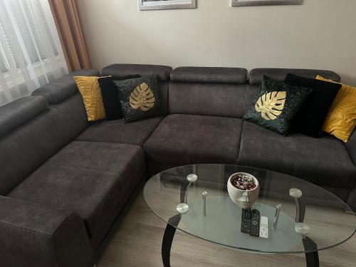 Posedenie v ubytovaní Mazurski apartament