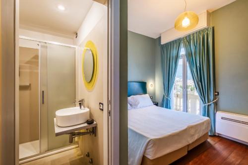 Koupelna v ubytování Rosabianca Boutique Hotel