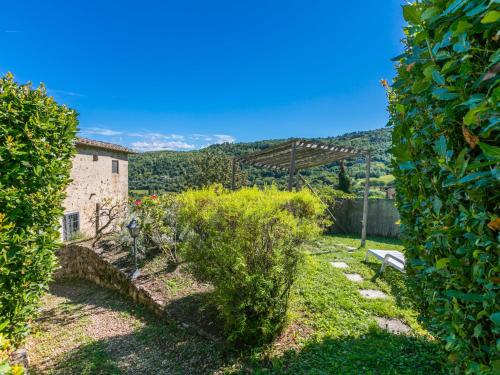 a view from the garden of a villa with a view at Apartment La Vigna by Interhome in Lucolena in Chianti