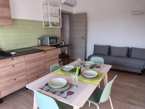 Η κουζίνα ή μικρή κουζίνα στο A Casa di Marco