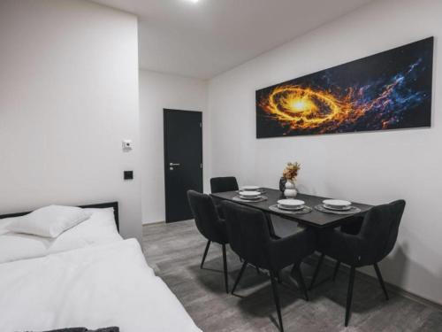 Postel nebo postele na pokoji v ubytování Apartment Jindřichův Hradec A03 by Interhome