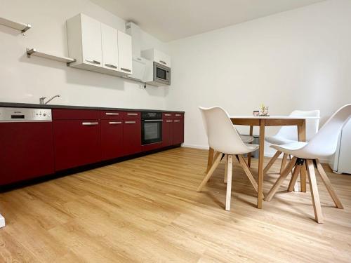 Küche/Küchenzeile in der Unterkunft Cozy Apartment in Rösrath