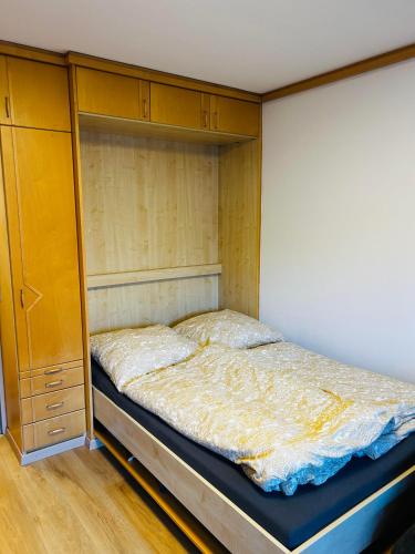 Katil atau katil-katil dalam bilik di Ferienwohnung Pflum