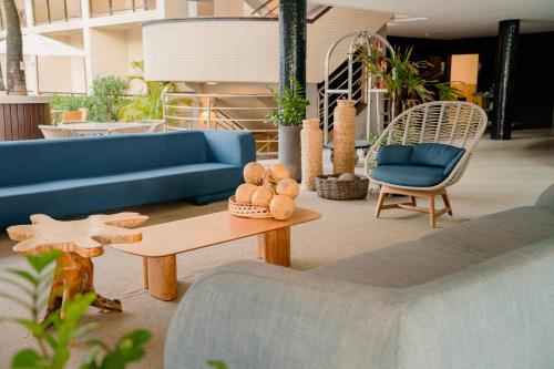 Ruang duduk di Afago Mareiro Hotel