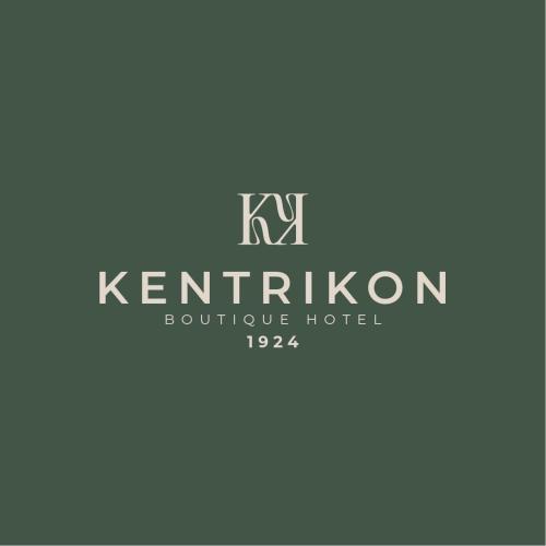 a hotel logo with the title luxury hotel logo at Kentrikon 1924 Boutique Hotel, Paphos Old Town in Paphos City