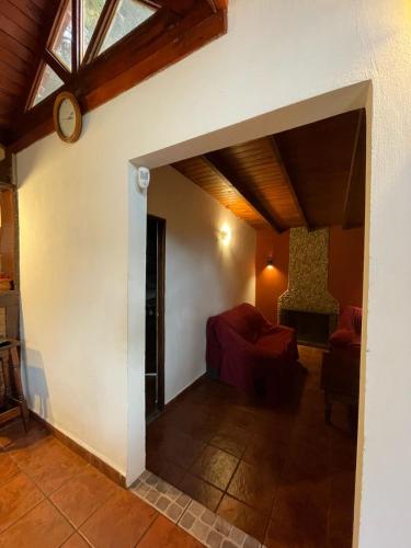 Posezení v ubytování Chalet