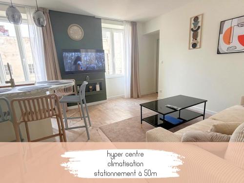 Les Sapins, T2 hyper centre avec climatisation