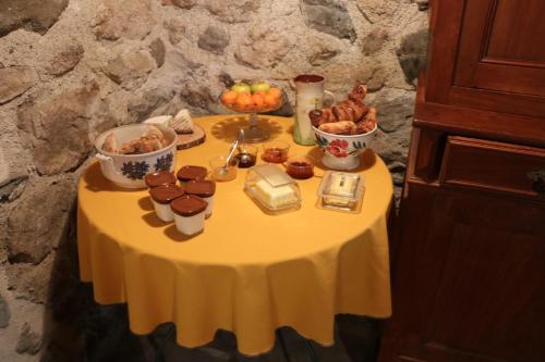 Mad på bed and breakfast-stedet eller i nærheden