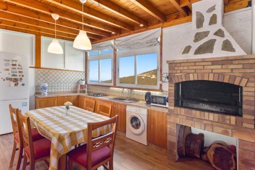 Dapur atau dapur kecil di Studio Home in La Orotava