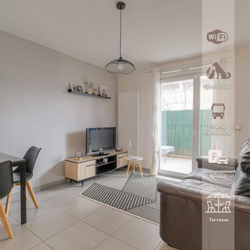 Cocon urban Terrasse et Stationnement gratuit