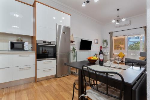 Kuchyň nebo kuchyňský kout v ubytování Gavade Apartamento