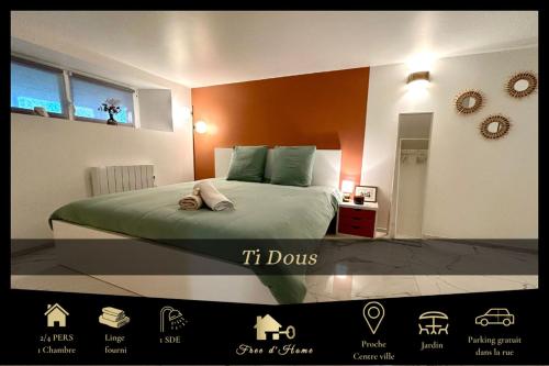 Ti Dous - Terrasse, Jardin, Proche Centre ville