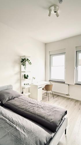 Postel nebo postele na pokoji v ubytování Suite Hilde