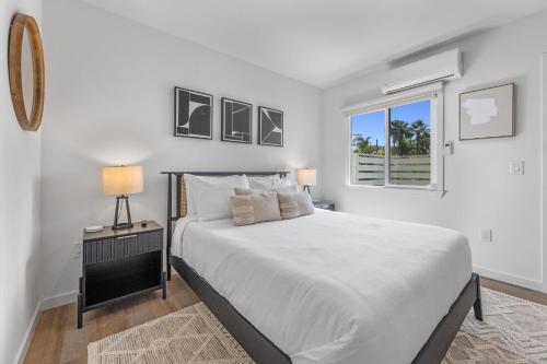 Giường trong phòng chung tại South O Bungalow 2 - Deluxe Queen Studio + Patio