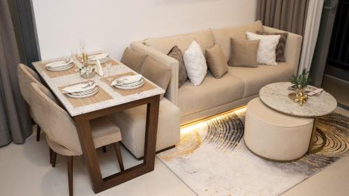 Posezení v ubytování Colombo city view apartment