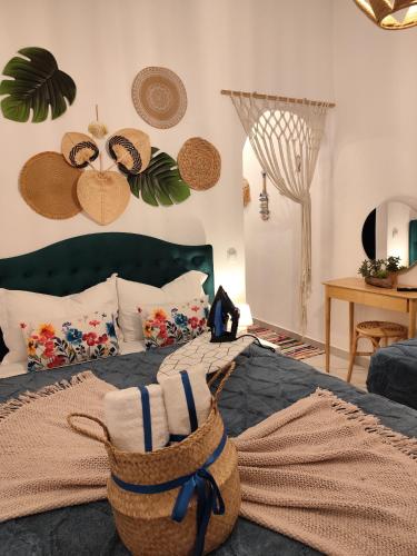 Postel nebo postele na pokoji v ubytování Mana mia Seaside Apartments