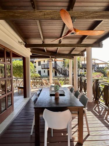 Μπαλκόνι ή βεράντα στο Blue Bay Beach Villas & Apartments