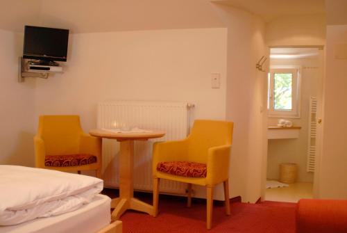 Area tempat duduk di Hotel Dolomiten