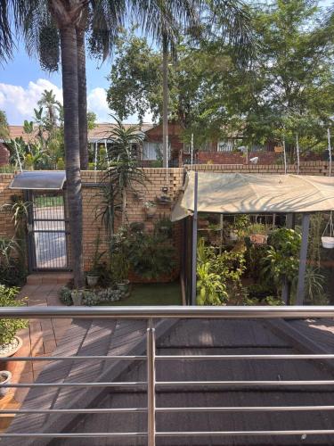 a set of stairs leading up to a building at The View On Nyle in Rustenburg