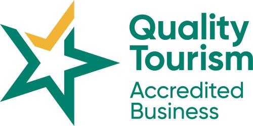 a logo for a certified accelerated business at Vale 194 - Luxury Accommodation in McLaren Vale - 5 holiday homes with king size beds in McLaren Vale