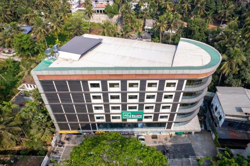 an overhead view of a hotel building at Nexstay Time Square in Kozhikode
