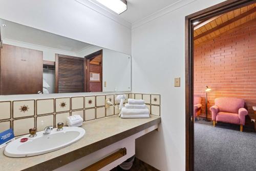 Koupelna v ubytování Econo Lodge Port Augusta
