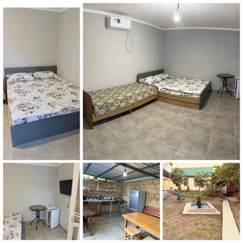 Ένα ή περισσότερα κρεβάτια σε δωμάτιο στο Moreme dom