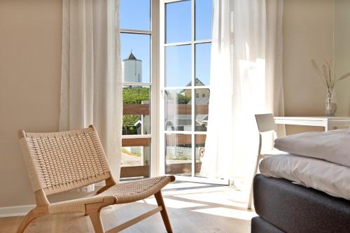 Posezení v ubytování Hotel Klitbakken