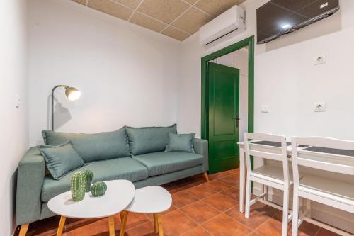 Χώρος καθιστικού στο Apartamentos BICO DE NONA