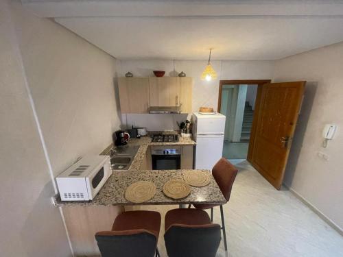 Η κουζίνα ή μικρή κουζίνα στο Résidence Jasmin 2 Marrakech Gueliz