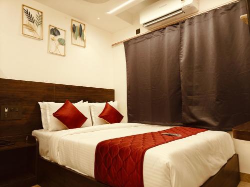 Katil atau katil-katil dalam bilik di Woodlands Inn